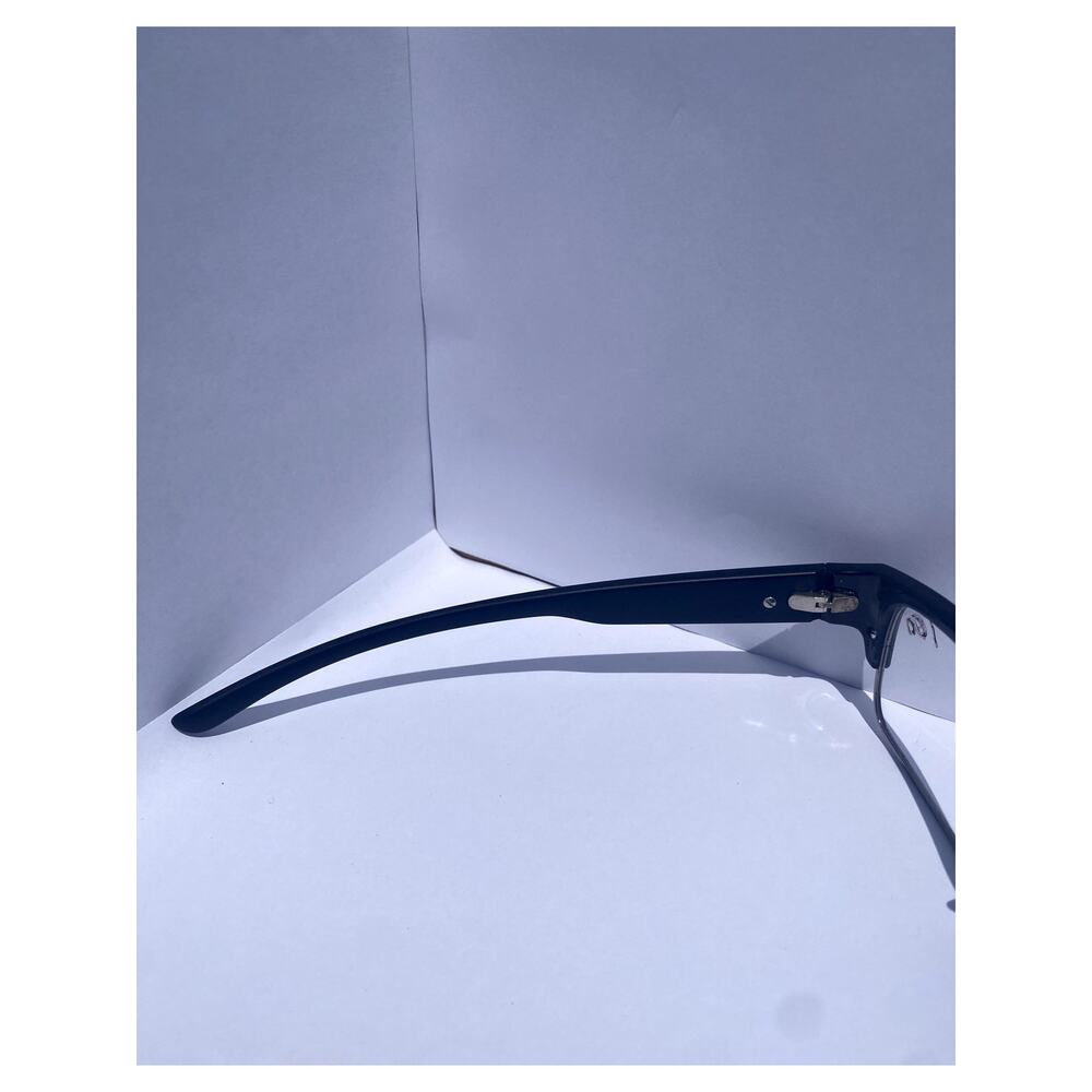 Men's Rectangular Black Eyeglasses Frame - image 6